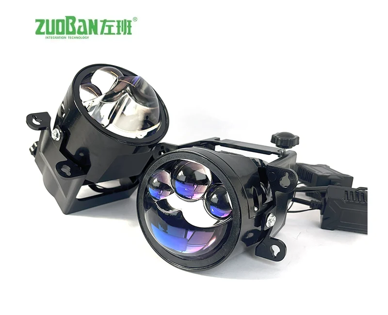 چراغ های مه شستشوی LED با نور سه رنگ
